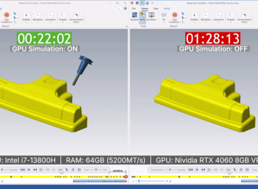 Mastercam 2026.R2 – GPU Simulation: Bước Đột Phá Cho Lập Trình CNC Phức Tạp