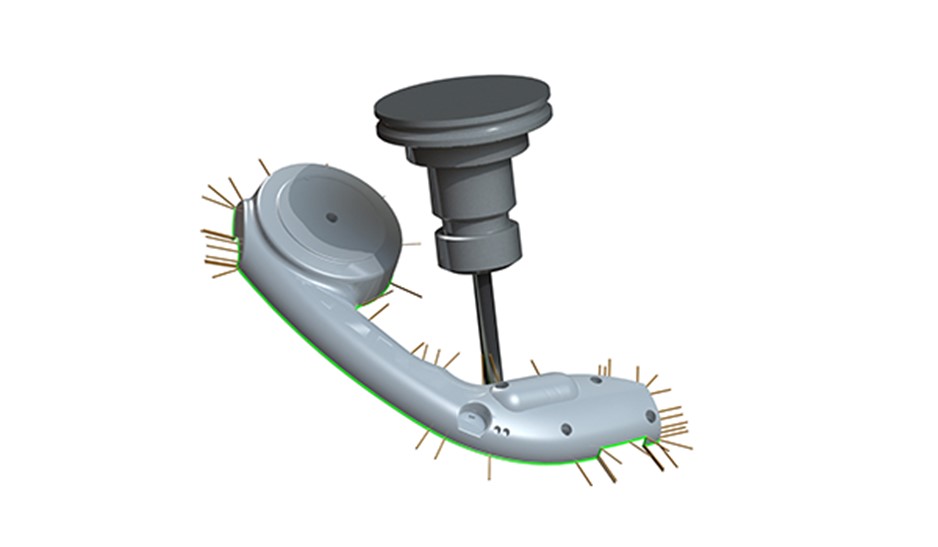 A telephone receiver with a screwdriverDescription automatically generated with low confidence